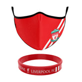 Cubrebocas + Pulsera Liverpool Oficial